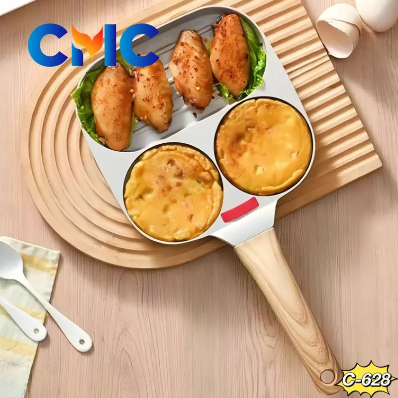CMC[COD]Pancake Egg Omelet Frying Pan / Panci Grill Steak Daging Cetakan Telur / Hamburger Maker Breakfast C-628 1