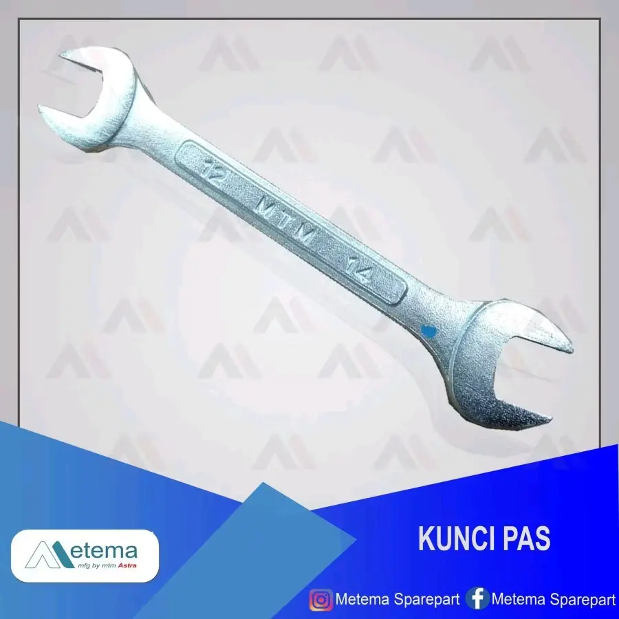 KUNCI PAS/SPANNER 12 x 14 mm  MURAH