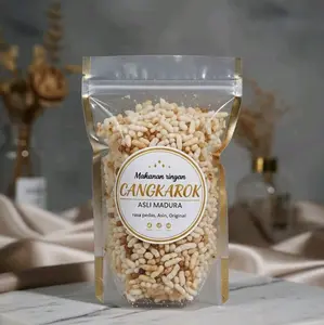 200 gr Cangkarok karak rasa pedas gurih , temani ngemil tanpa takut BB naik