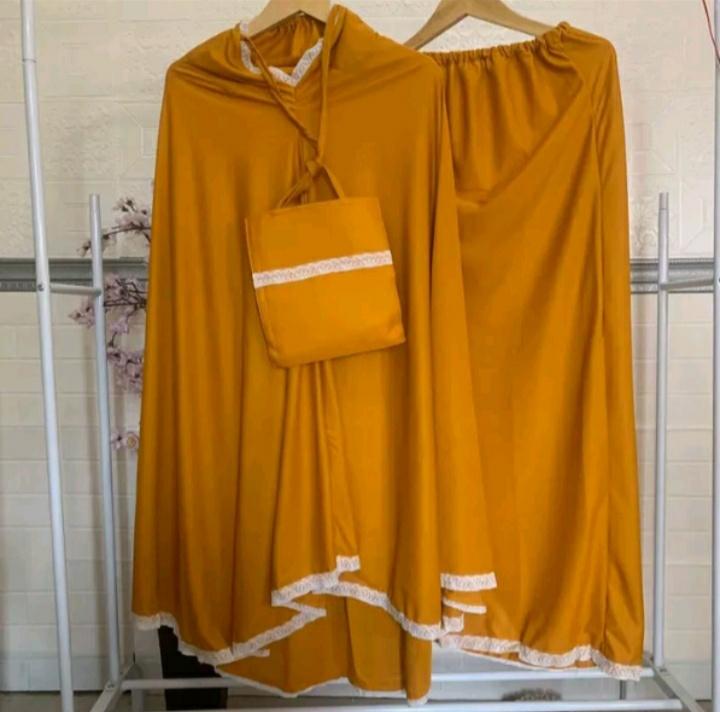 Mekenah dewasa murah, mekenah rendah hyget polos, mekenah amplop renda 6