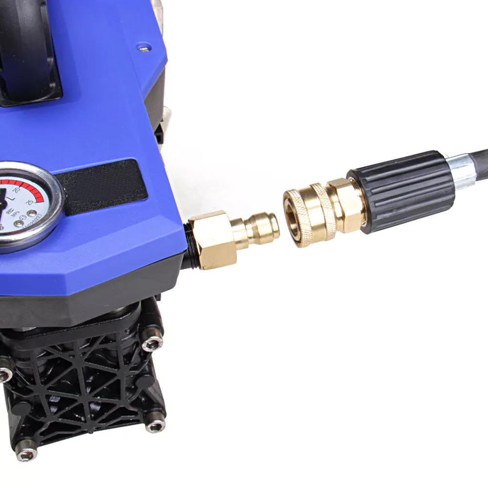 Coupler nepel angin adaptor M22 1.5 Male Female Male Sepasang selang tekanan tinggi quick release Coupler nepel angin adaptor M22 1.5 Male Female Male Sepasang selang tekanan tinggi quick release