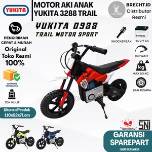 Mainan Anak Motor Aki TRAIL YUKITA 0988 Trail Electric