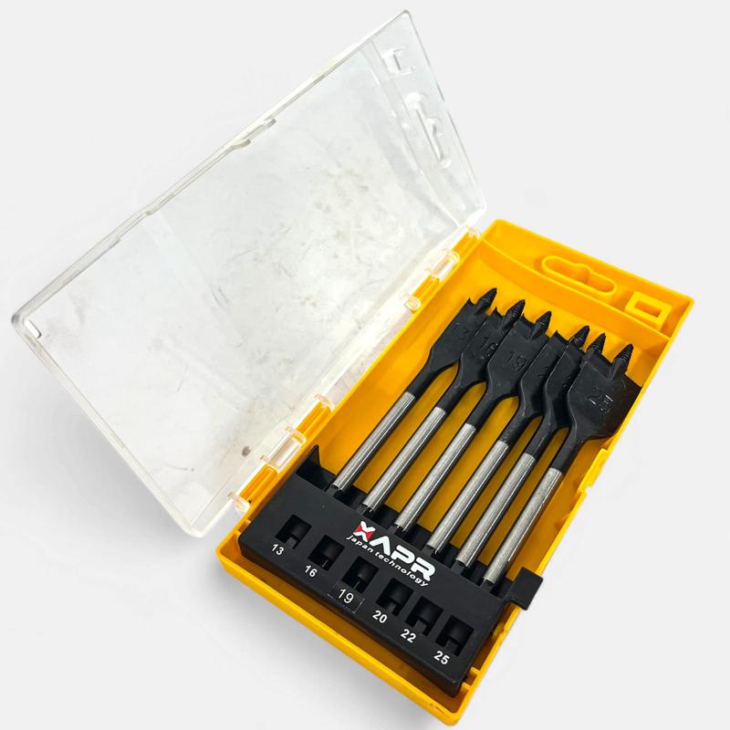 APR MATA BOR KIPAS SPADE BIT SELF CUT TYPE AP113 FULLSET MATA BOR KAYU 13 16 19 20 22 25 MM 2