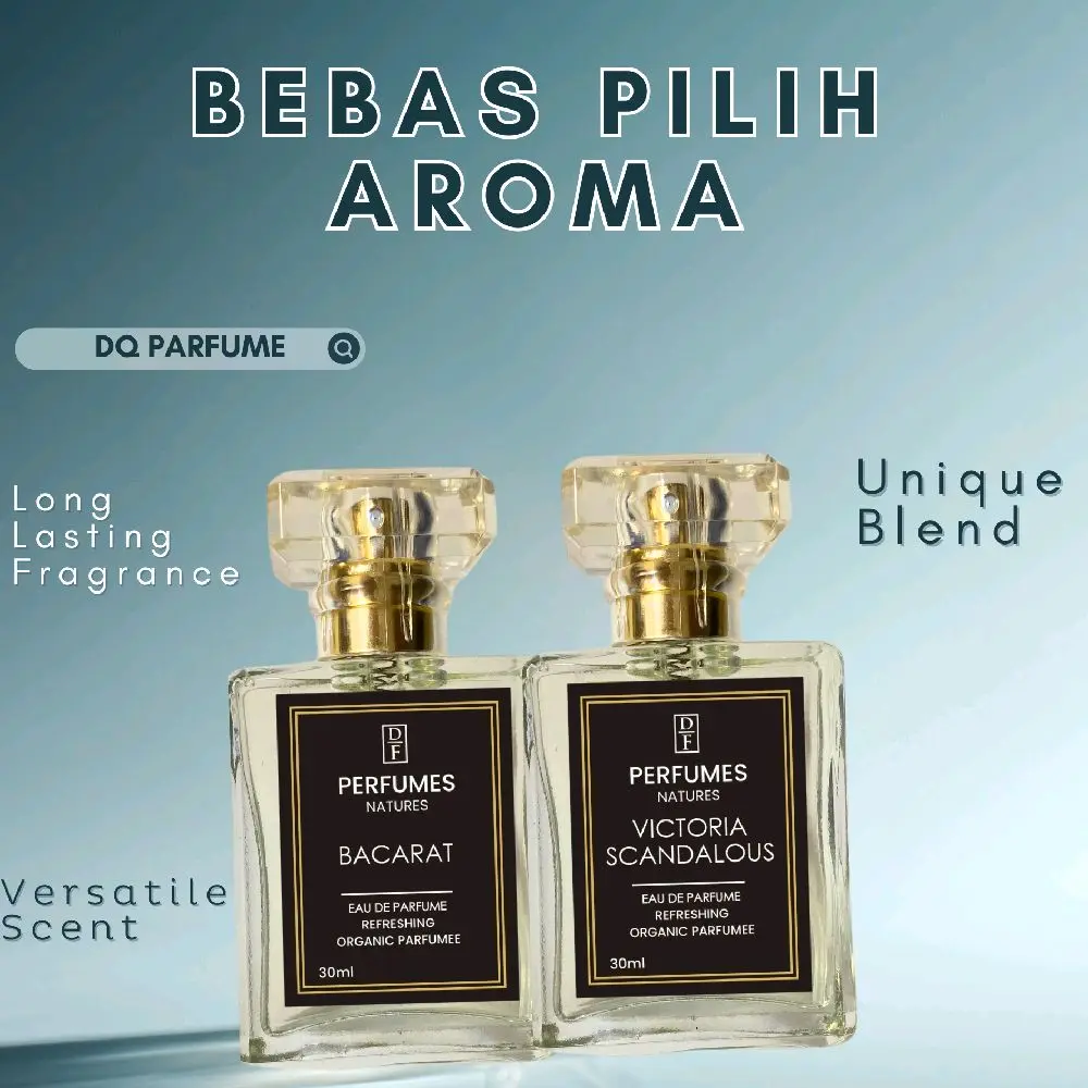 PRAFUME PREMIUM BEBAS PILIH AROMA INSPRED BY DQ PARFUME WANGI HINGGA 8 JAM