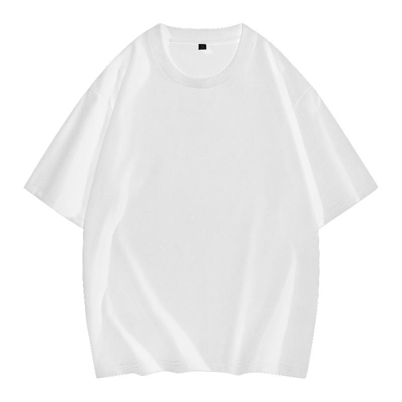 Product Introduction of New 230g vintage niche fashion brand loose fitting couple versatile loose short sleeved T-shirt made of pure cotton for both men and women 3