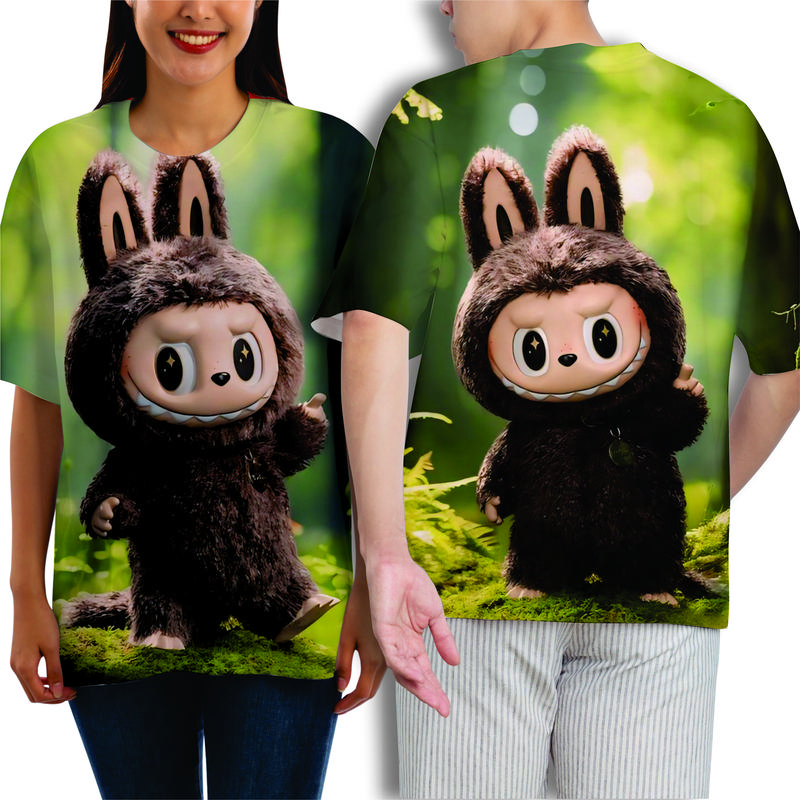KAOS TAG THAILAND LABUBU MIX 02 AOP (ALL OF PRINTING | FULLPRINT FULL PRINT T-SHIRT | KAOS COWOK CEWEK KEREN Baju Dewasa Pria Oblong Wanita Distro Unisex Digital Tulisan Motif Combed Jepang 2