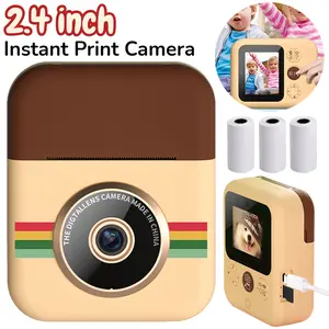 Instant Print Camera 2.4inch IPS Screen Child Camera Instant Print