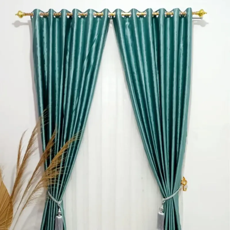 Gorden Blackout Standar Polos Glossy Aneka Warna Hordeng Jendela 6