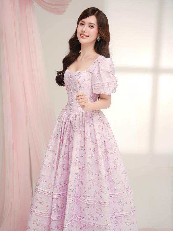  TIELA Đầm váy hoa dài Thalia Dress 
