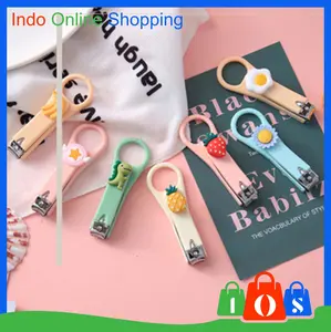 IOS Gunting Kuku Karakter Buahan Nail Clippers Single Cartoon Steel Perawatan 534