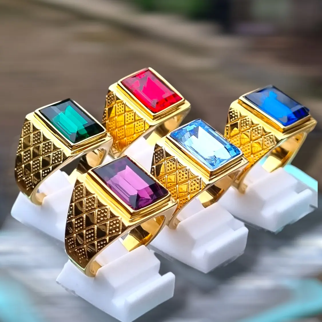 Cincin pria Di4am0n  A01 terbaru bahan  titanium premium berkualitas