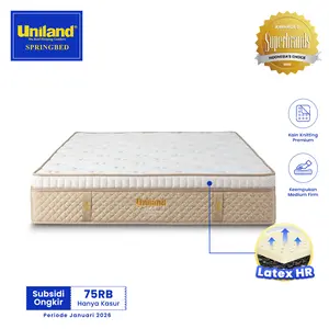 Uniland Springbed Rivera Luxury Plushtop Latex Marylin Hanya Kasur