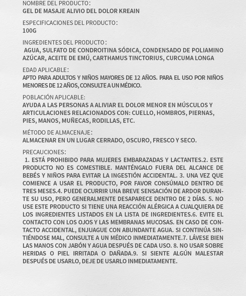 【BUY 1 GET 2】Kreain Nature Krim Kolagen Sendi, bahan lembut, perawatan harian yang nyaman