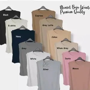 Manset Yukensi Wanita Turtle Neck Standard & Jumbo / Baju Daleman Wani