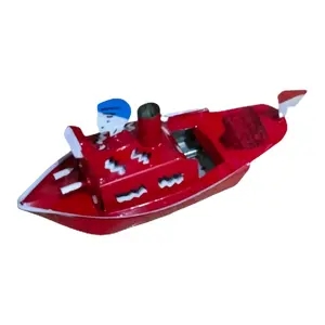 Mainan Anak Perahu Kapal Kapalan Otok Otok Tradisional Kaleng Murah dengan Suara Keras