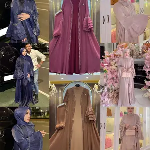 Abaya Lengan Balon Shella Saukia