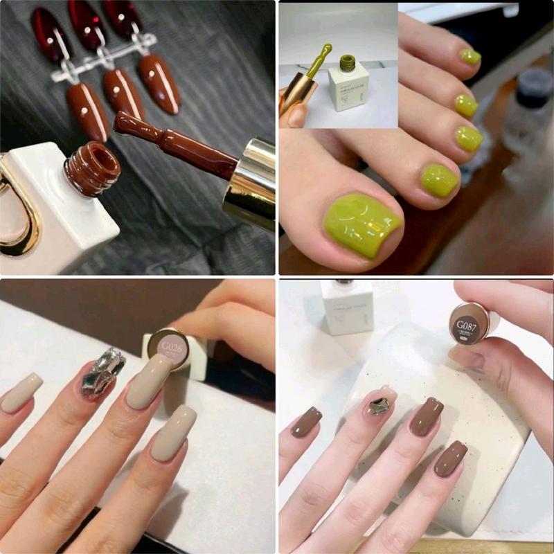 sơn gel lẻ ,xanh bơ, xanh than ,nâu  trắng sữa, đen , trắng, nước gạo  xeijayi