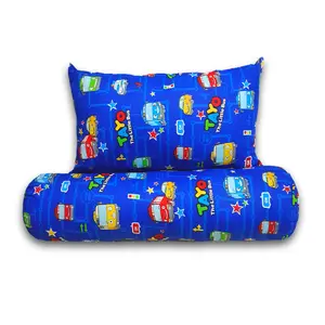 Set Bantal Guling Anak Karakter Motif Tayo Dongker I Bantal Guling Anak Kartun Laki Laki Mobil Mobilan