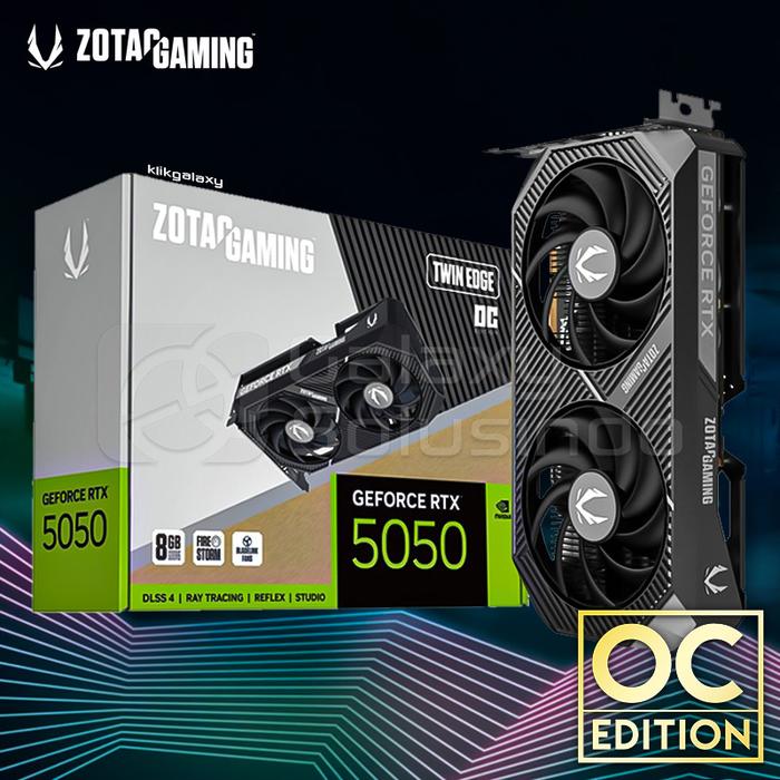 Gambar ZOTAC GeForce RTX 5050 Twin Edge 8GB OC GDDR6 - VGA RTX5050 DDR6 Blackwell Graphic Card dari Gasol Maspion Square Surabaya Kota Surabaya Tokopedia