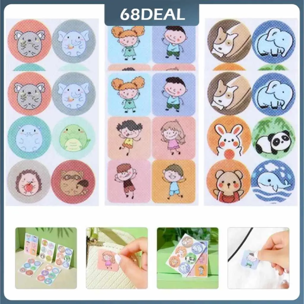 [Johor Stock] 36pcs Pack Anti Mosquito Repellent Patch Sticker Baby Kids Safe Natural Plant Based Essential Oil Pelekat
