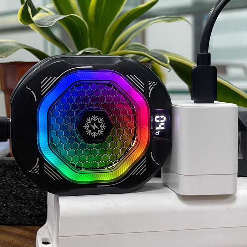 Sò lạnh Kiri TH12 AI ( BẢN MỚI NHẤT)- Quạt Tản Nhiệt Điện Thoại + Công suất cao 30W - Đông đá nhanh - AI thông minh + [BH 1 đổi 1]