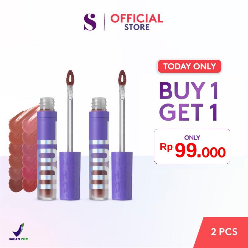 [Exclusive] SOMETHINC [2 PCS] Bundle Ombre Lips - IDOL BLURRY Soft Lip Matte 0