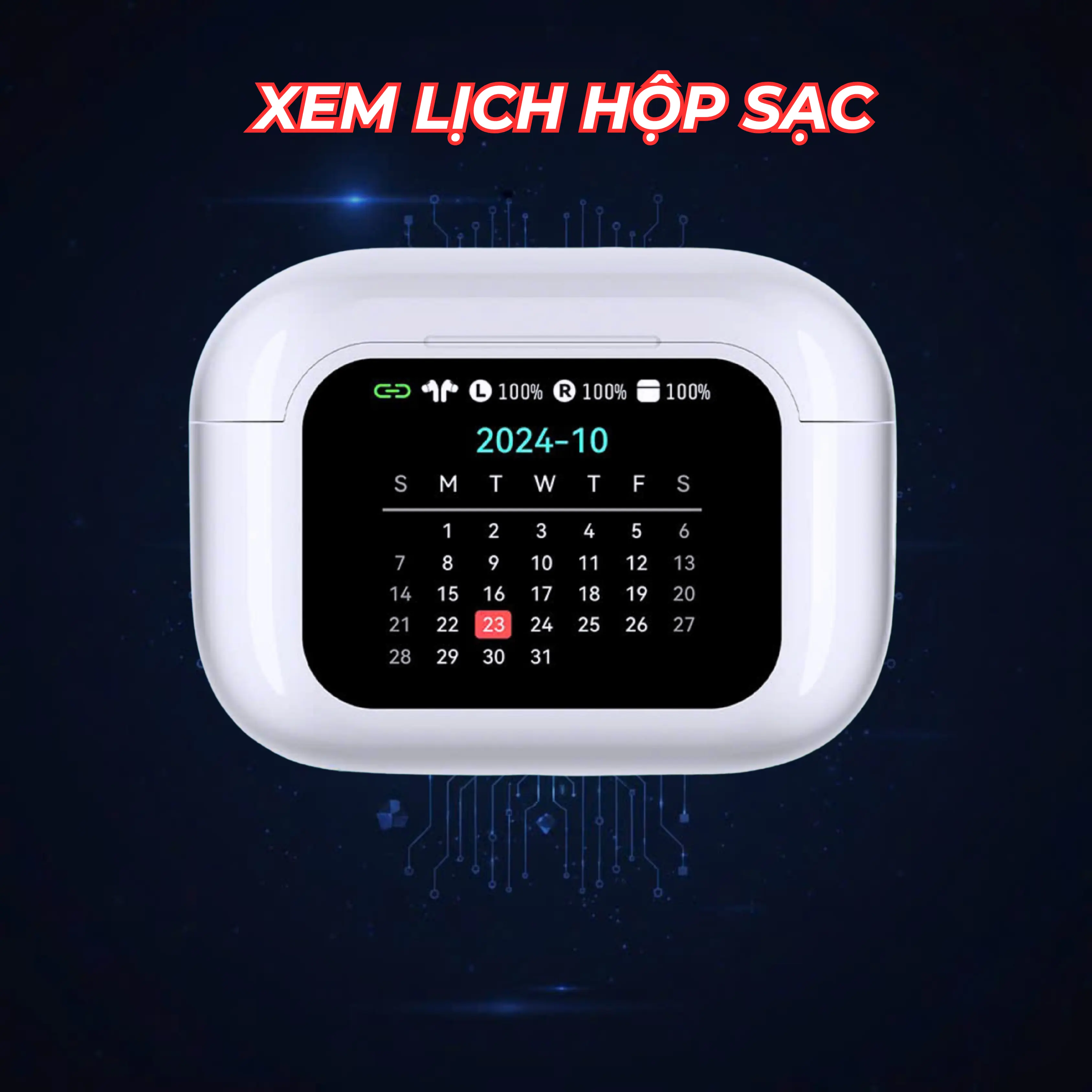Tai Nghe A11 Ultimate Xịn ( Nâng cấp pin ) Kết Nối App, Full viền màn hình, Chống ồn ENC, Kháng nước IPX6, EQ Cân bằng âm thanh, Phù hợp mọi dòng máy | BigBuy360 - bigbuy360.vn