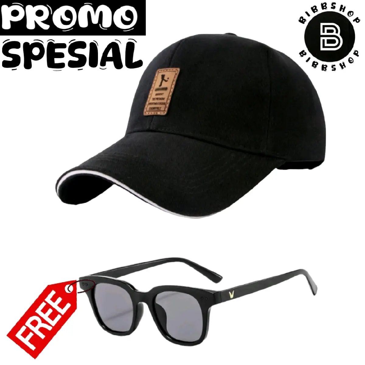 PAKET FREE DISTRO EDIKO FREE KACAMATA baseball mafia topi brand lokal cap skena