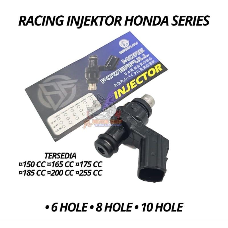 INJECTOR INJEKTOR SUPERFLOW BEAT VARIO 110 125 150 160 SCOOPY PCX ADV 150 160 CB150 CBR CB 150 CRF 150 GENIO VERZA SONIC 150 R NEW MEGAPRO SUPRA 125 Fi SUPRA GTR 150 135 150 165 175 185 200 255 CC 8