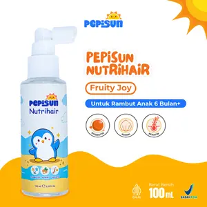 Pepisun Nutrihair 100ml - Hair Lotion Bayi & Anak with Posbiotik Kemiri Keratin Merawat dan Menutrisi Rambut