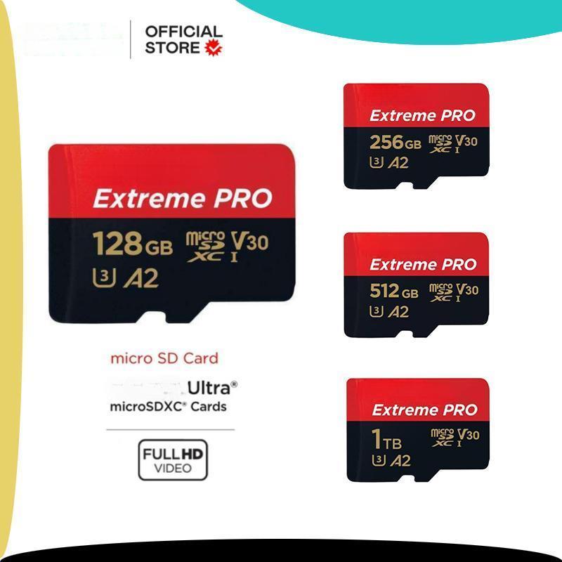 Thẻ Nhớ MicroSDXC Extreme Pro V30 A2 32GB-64GB-128GB - 512GB - 256GB 170MB/s