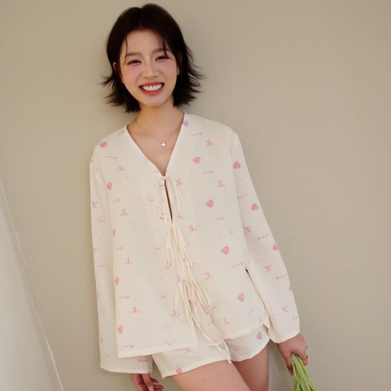 Jessica Pyjama - Arie - set đồ ngủ kẻ sọc dễ thương vải cotton hàn cực dễ chịu do boxinh xinh❤️