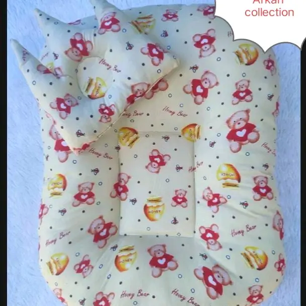 Sofa Bayi Full Silikon Motif Karakter Multifungsi  Tidur Empuk Newborn 8