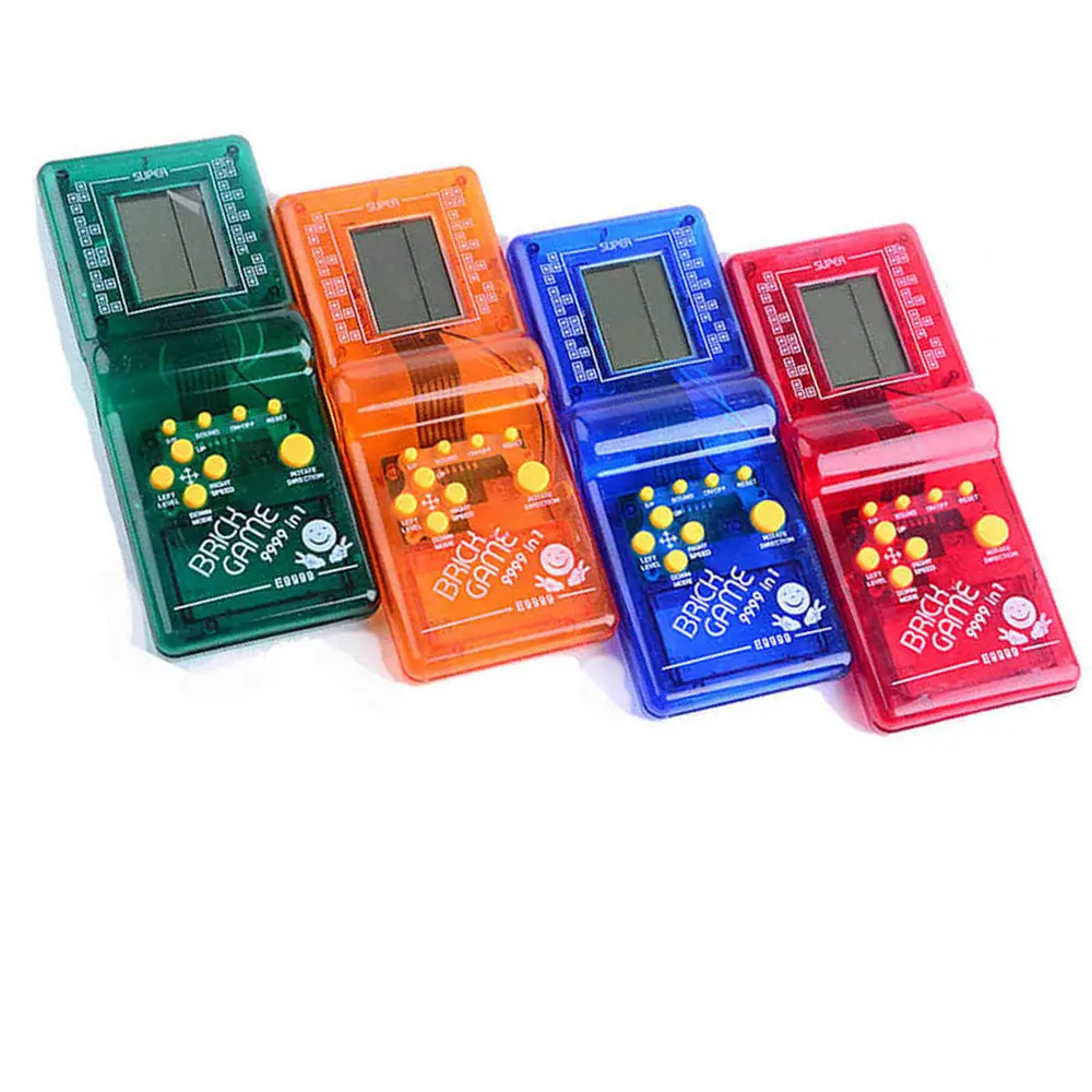 Brick Game 9999 in 1 – Game Tetris Jadul Retro Mainan Anak & Nostalgia Dewasa Transparan A228