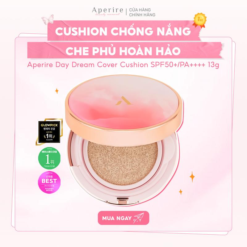 CFV Cushion Chống Nắng Che Phủ Aperire Day Dream Cover Cushion SPF50+ PA++++ 13g