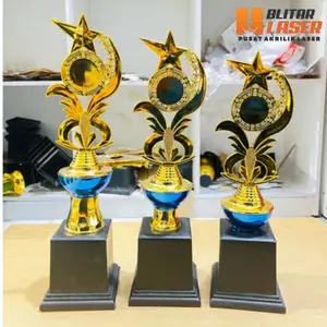 Piala Plastik Satu Set Mangkok Juara 1-3