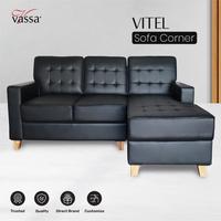 Gambar Sofa L Vitel Sofa Corner Minimalis By Vassa dari Vassa Sofa & Home Kab. Bogor 4 Tokopedia