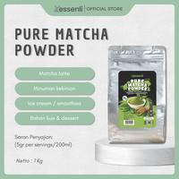 Gambar ESSENLI Premium Pure Matcha Powder 1Kg - 500Gram dari essenli Kota Semarang 3 Tokopedia
