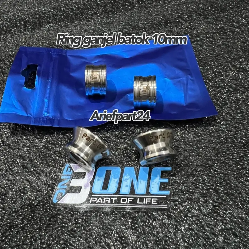 Ring batok lampu stenlis ganjel batok lampu stanlis L2G cb125 YL CD CT DLL handmade nganjuk by oneb