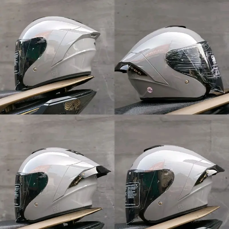 HELM MLA KAIROZ,PAKET GANTENG VENOM FLAT VISOR SLOT INTERCOM SINGLE VISOR 6