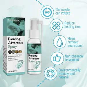 South Moon Piercing Aftercare Spray 30ml Mengurangi Bengkak Pencegahan Infeksi Percepat Pemulihan Pembersihan Lembut Di Balik Telinga Yang Ditindikdekontaminasidekontaminasipelembab Bergiziperawatan