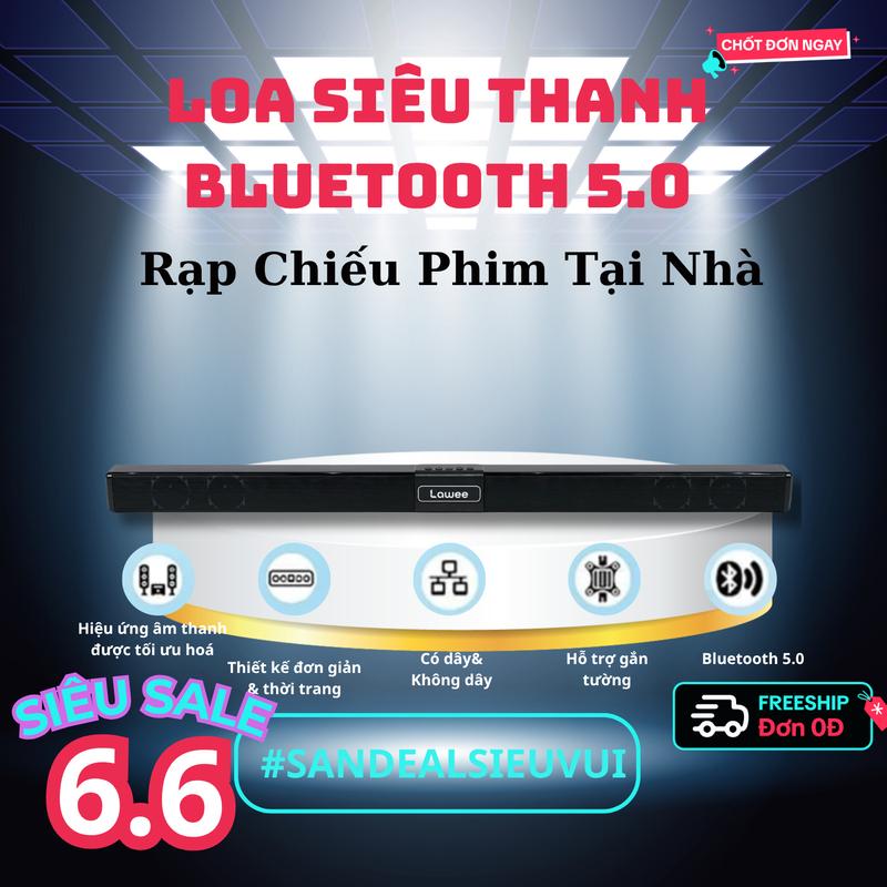 Loa Bluetooth 5.0 Vi Tính, Máy Tính, Tivi Âm Thanh Vòm 8D Max BASS,Hiệu Ứng Rạp Chiếu Phim Cực Đã, Nghe Nhạc Củ Loa --- Live +