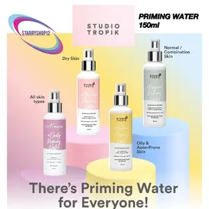 Studio Tropik Priming Water 150ml Original Balance Flawless Daily make up studio tropik studiotropik STUDIO TROPIK Primer spray water 150 ml setting spray