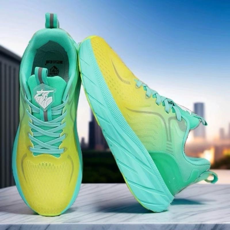 Giày Thể Thao Nam Nữ Chạy Bộ Aerobic Đế Nhẹ CR-8803 Xanh Lá Sneaker Sport Tập Thể Dục Tập Chạy Bộ