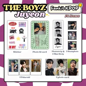 FANKIT KPOP THE BOYZ 14 Item | GIFT Box Kpop | Hampers THE BOYZ Kpop | FANKIT JUEYON BOYZ