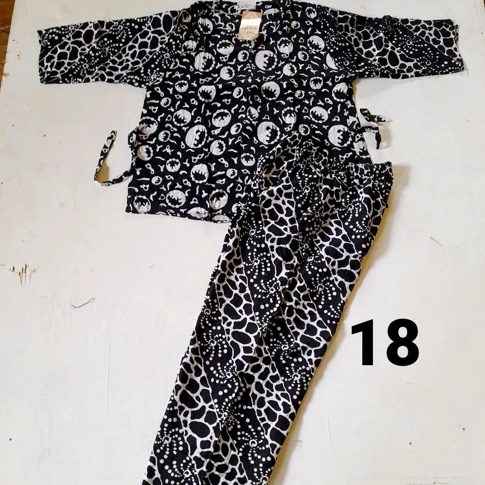 SETELAN BAJU TIDUR ADEM,ONESET BATIK  UKURAN DEWASA LD 110 Tebal Nyaman Motif