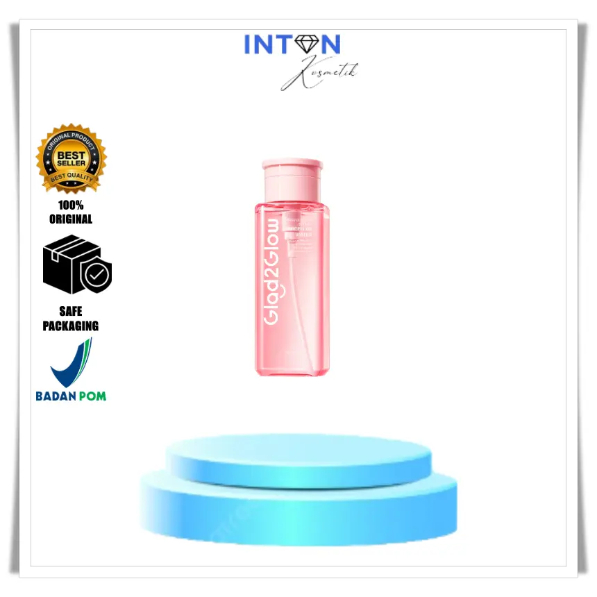GLAD2GLOW Cherry Blossom Betaine Micellar Water - Make Up Remover