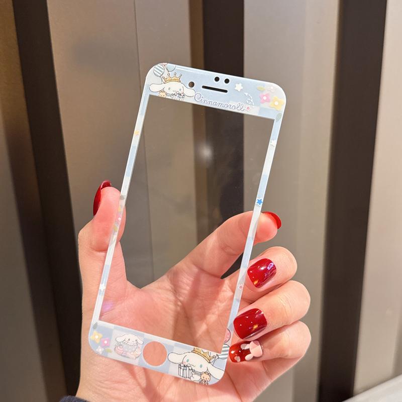 Miếng dán màn hình họa tiết hoạt hình Hello Kitty dễ thương cho iPhone 4, 4S,…