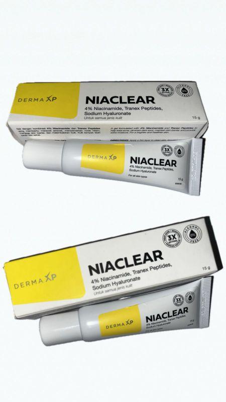 niaclear dan glycore Bundling Niaclear & glycore 8 dan 10 cream Berjerawat Wajah Niacinamide 4 perawatan jerawat derma xp 10% glycore 10 persen 4% flek Salep Pencerah