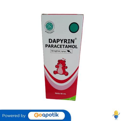 Gambar DAPYRIN SYRUP ISI 60 ML BOTOL dari Apotek Farmasi Nusantara by GoApotik Kota Tangerang Tokopedia